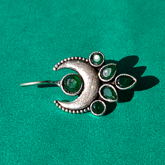 Crimson Glow Brass Drops