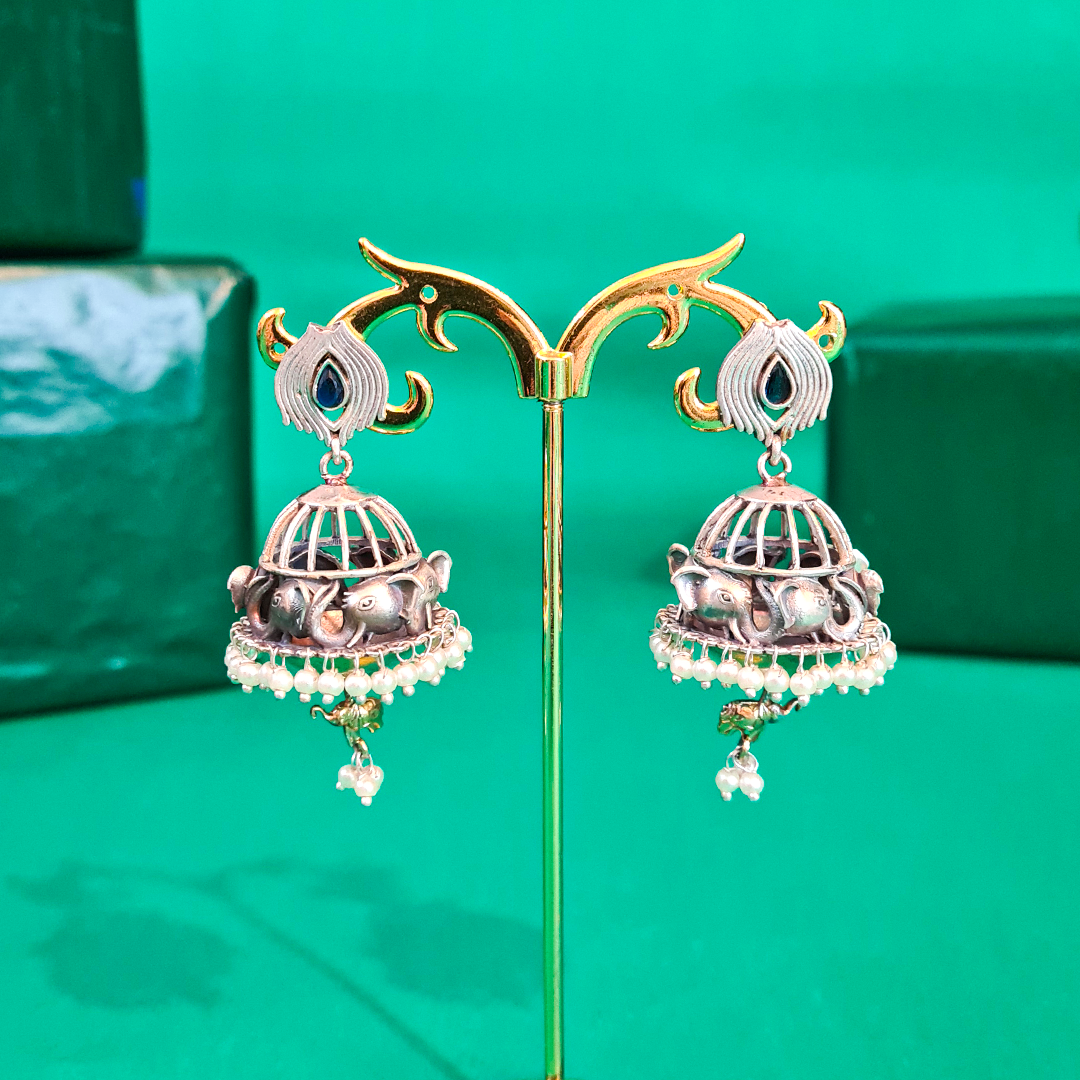 ROYAL TUSKER DROP EARRINGS