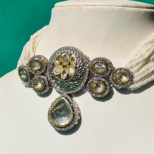 DIAMOND DEWDROP CHOKER