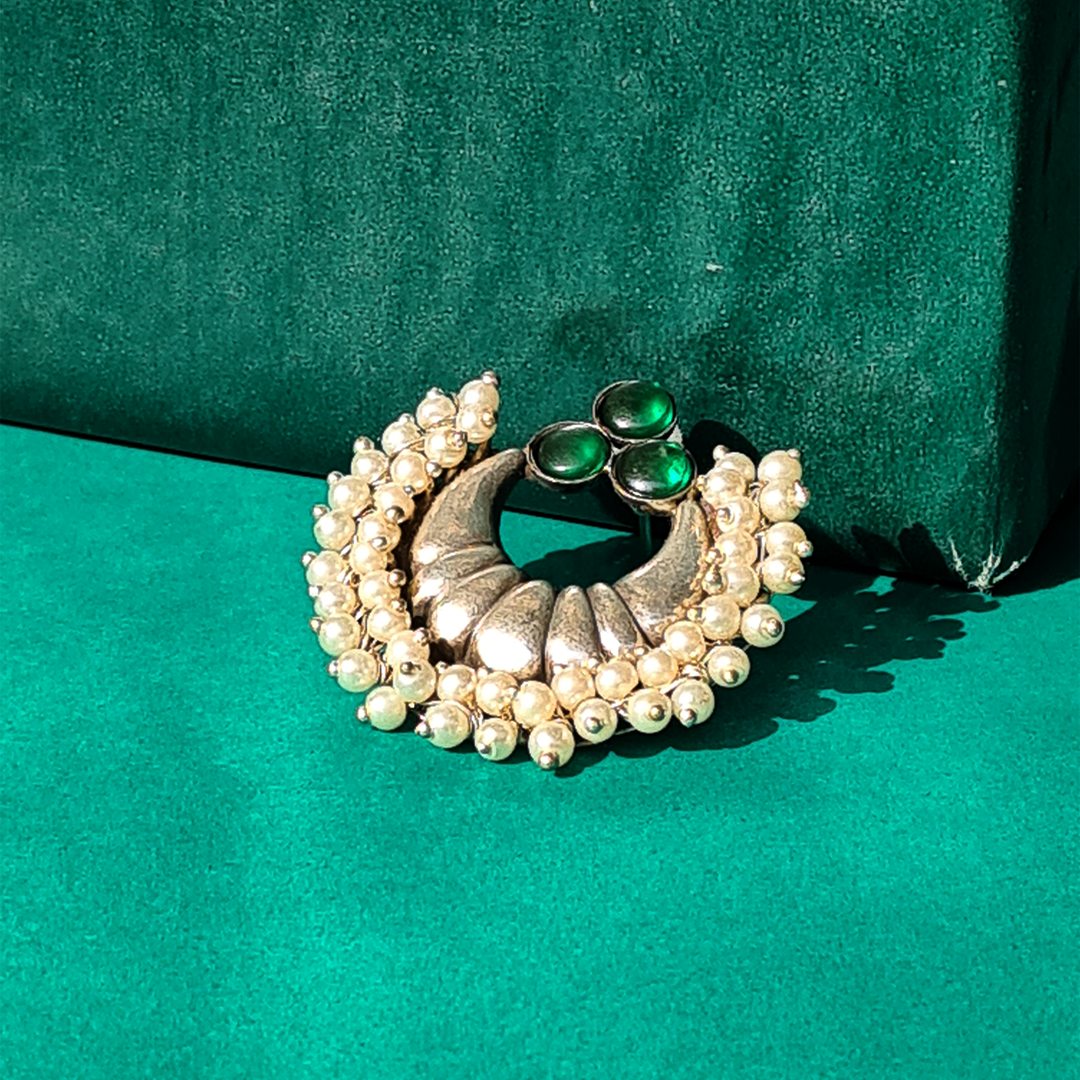Emerald Trio Pearl Drops