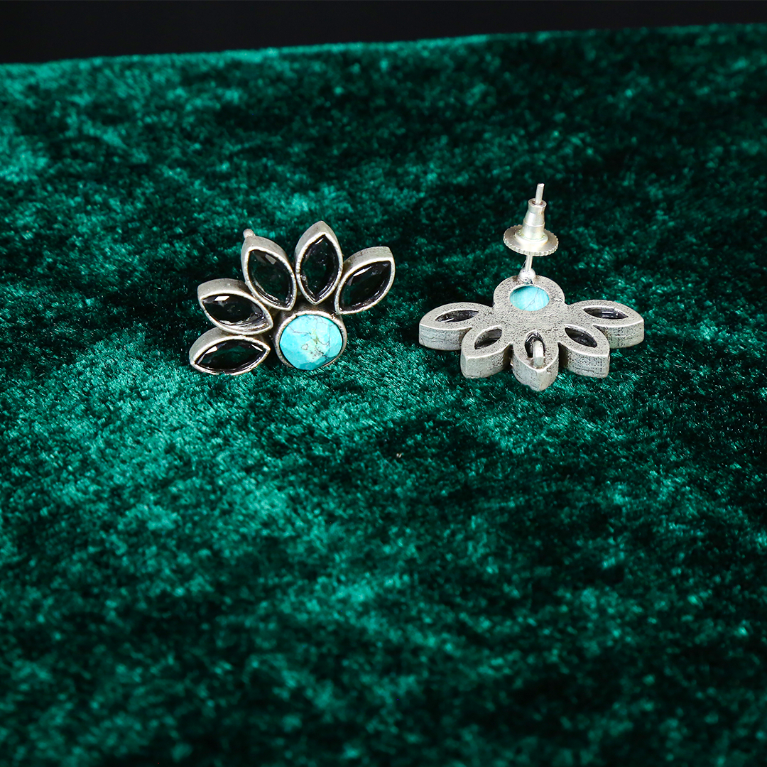 BLUE PETITE STUDS