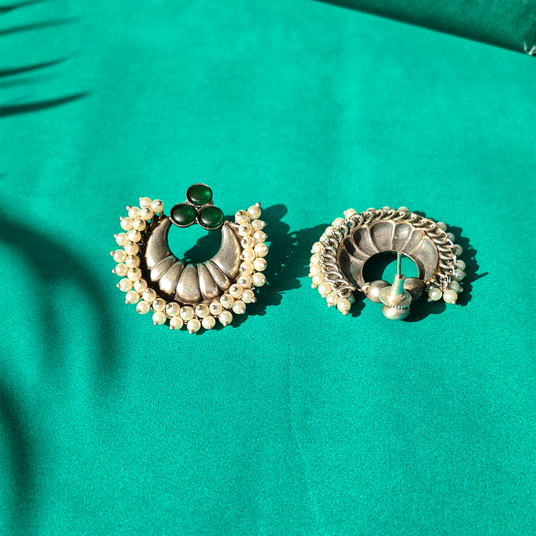 Emerald Trio Pearl Drops
