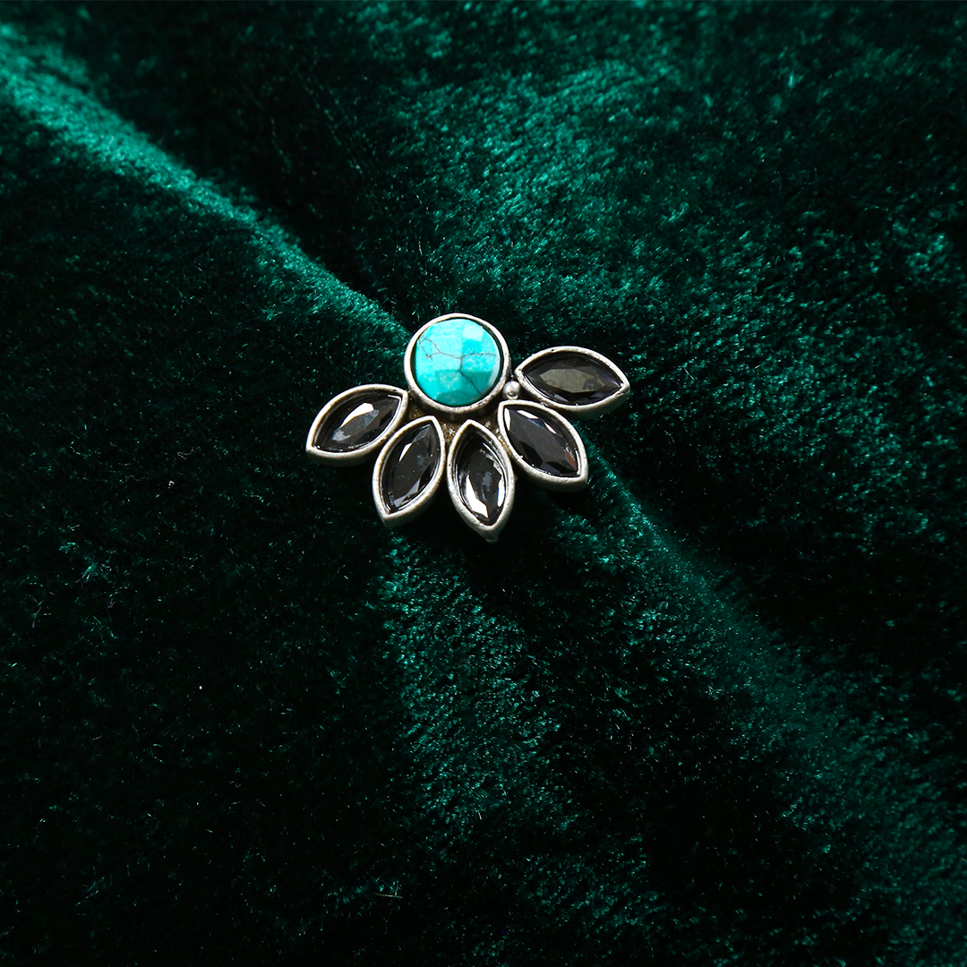 BLUE PETITE STUDS