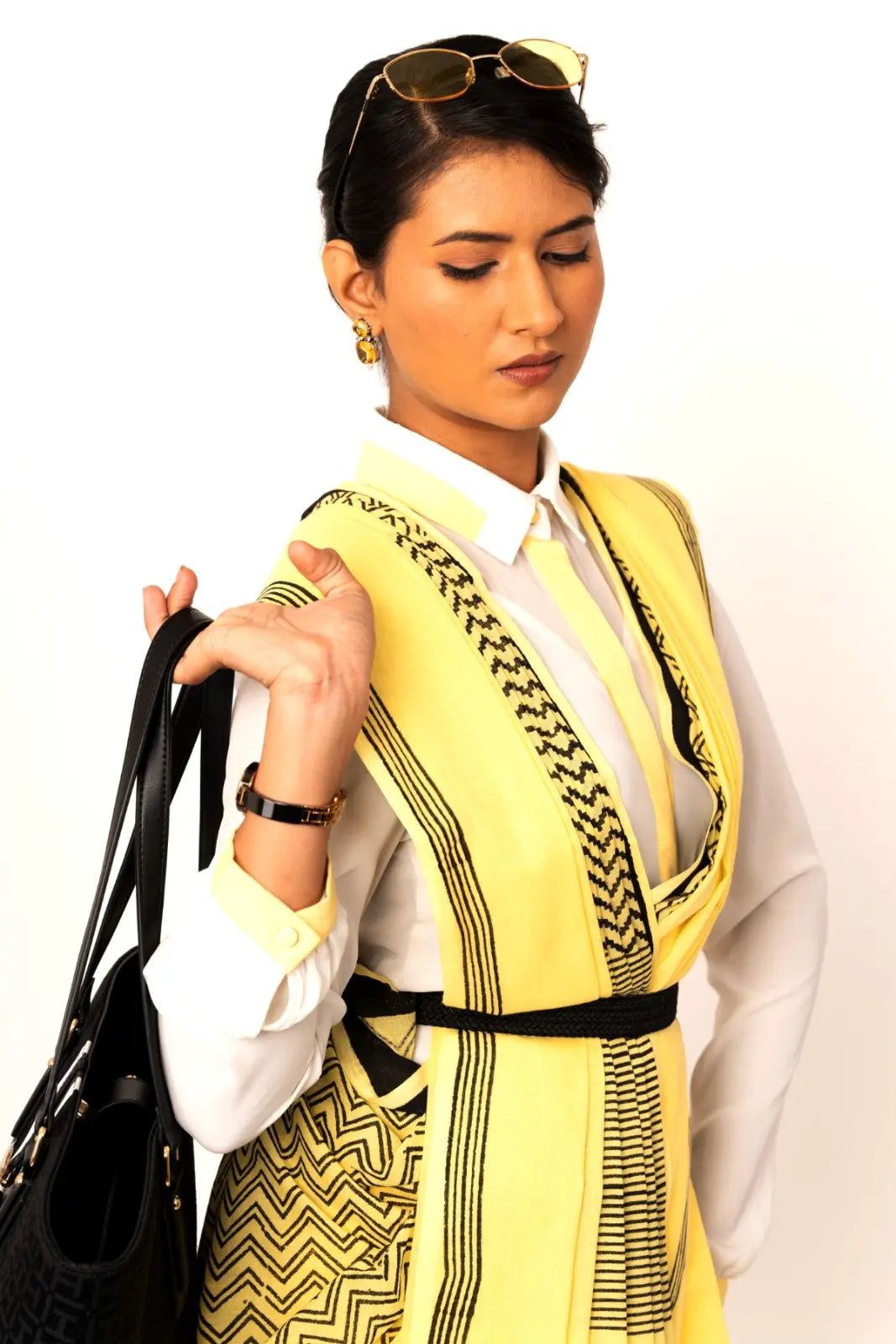 MULMUL ANCHAL : YELLOW NOIR