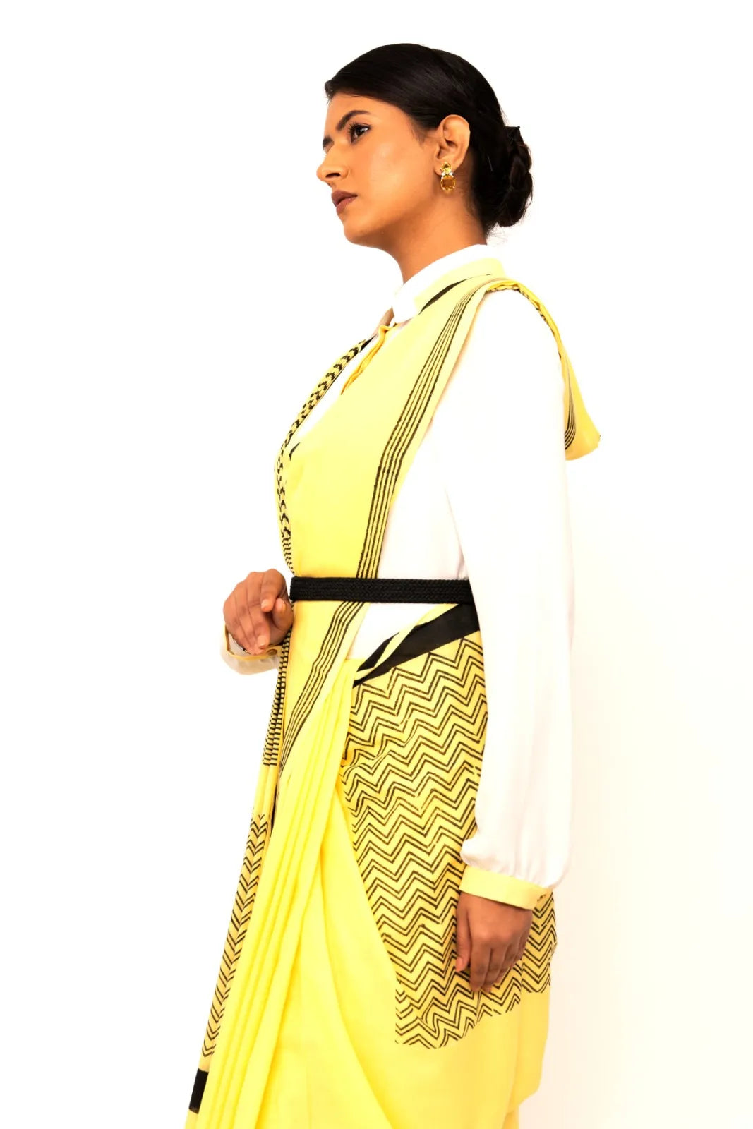MULMUL ANCHAL : YELLOW NOIR