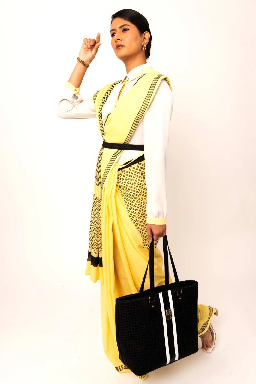 MULMUL ANCHAL : YELLOW NOIR