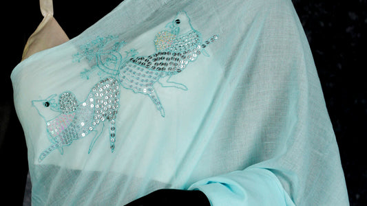 HAND EMBROIDERED : FEARLESS PRINCESS