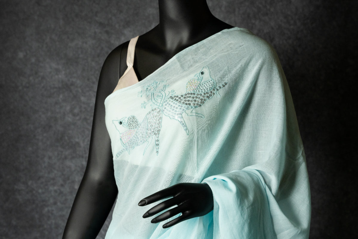 HAND EMBROIDERED : FEARLESS PRINCESS