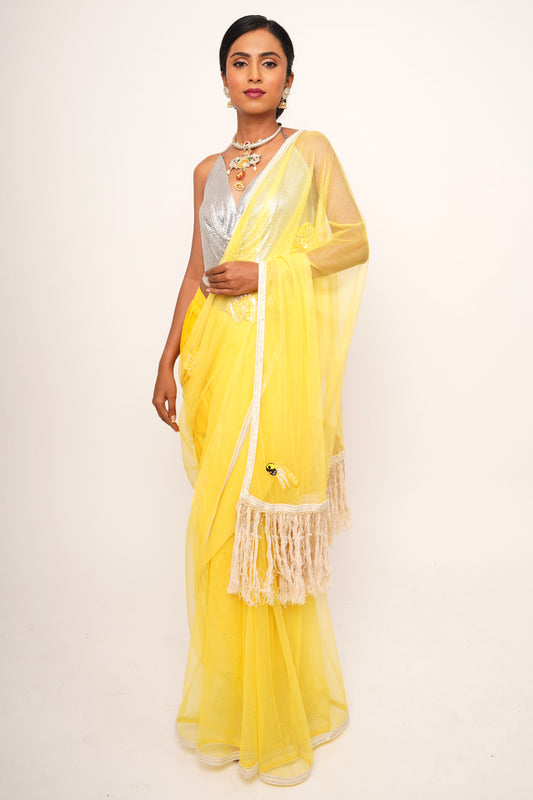 HAND EMBROIDERED : FRINGE GLAMOUR