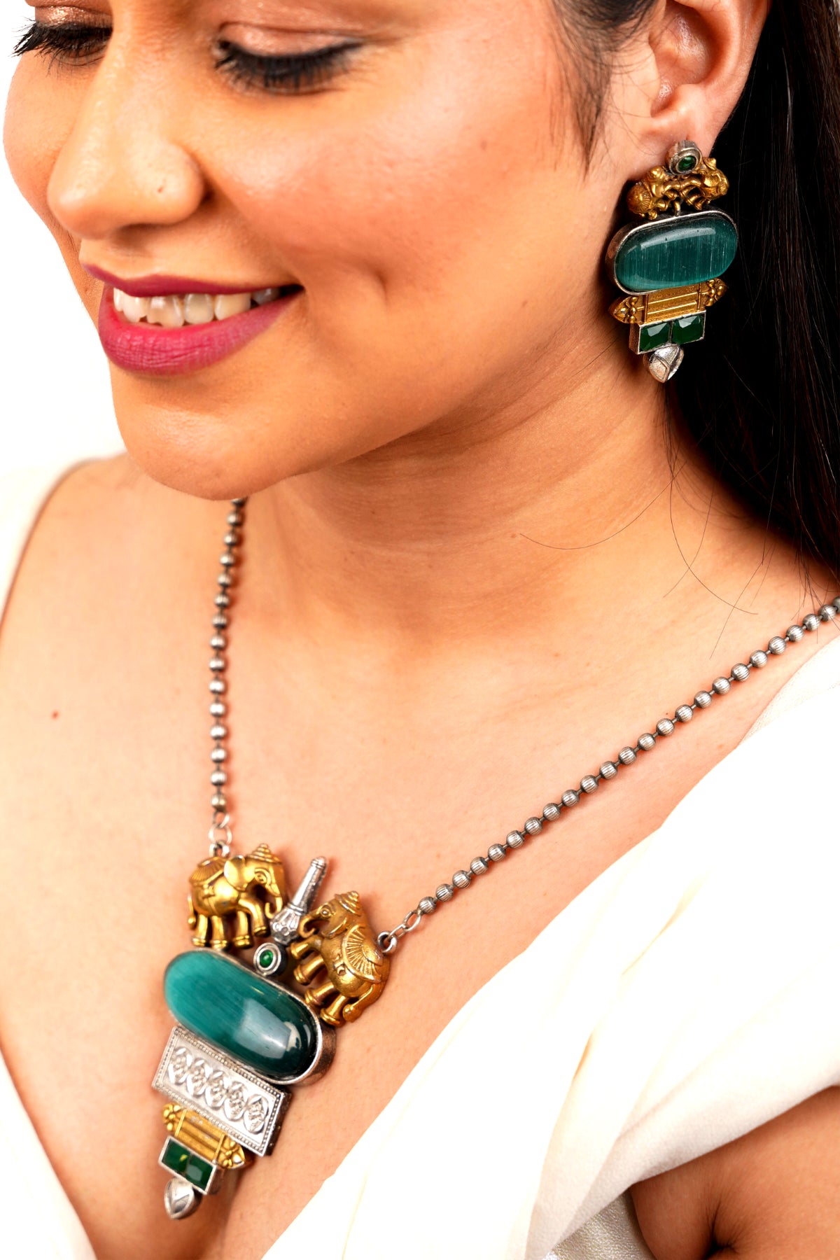 GAJA NEEL NECKLACES