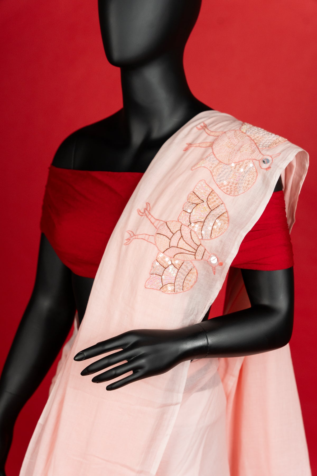 HAND EMBROIDERED : JUDWA PANCHI
