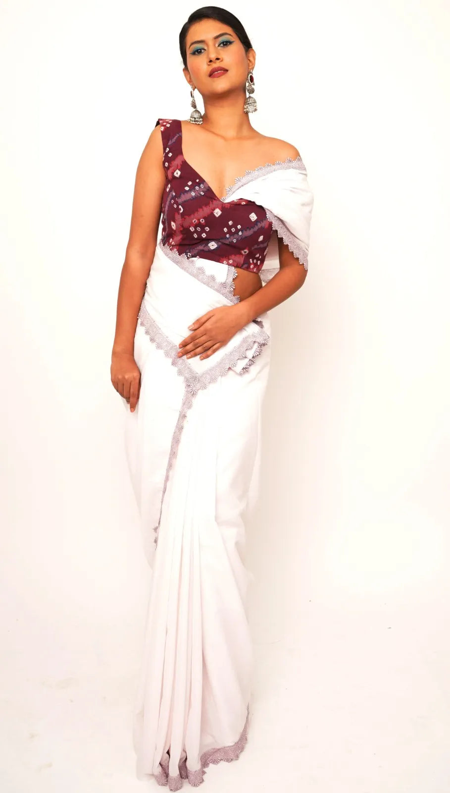 MULMUL ANCHAL : MAUVE MIST