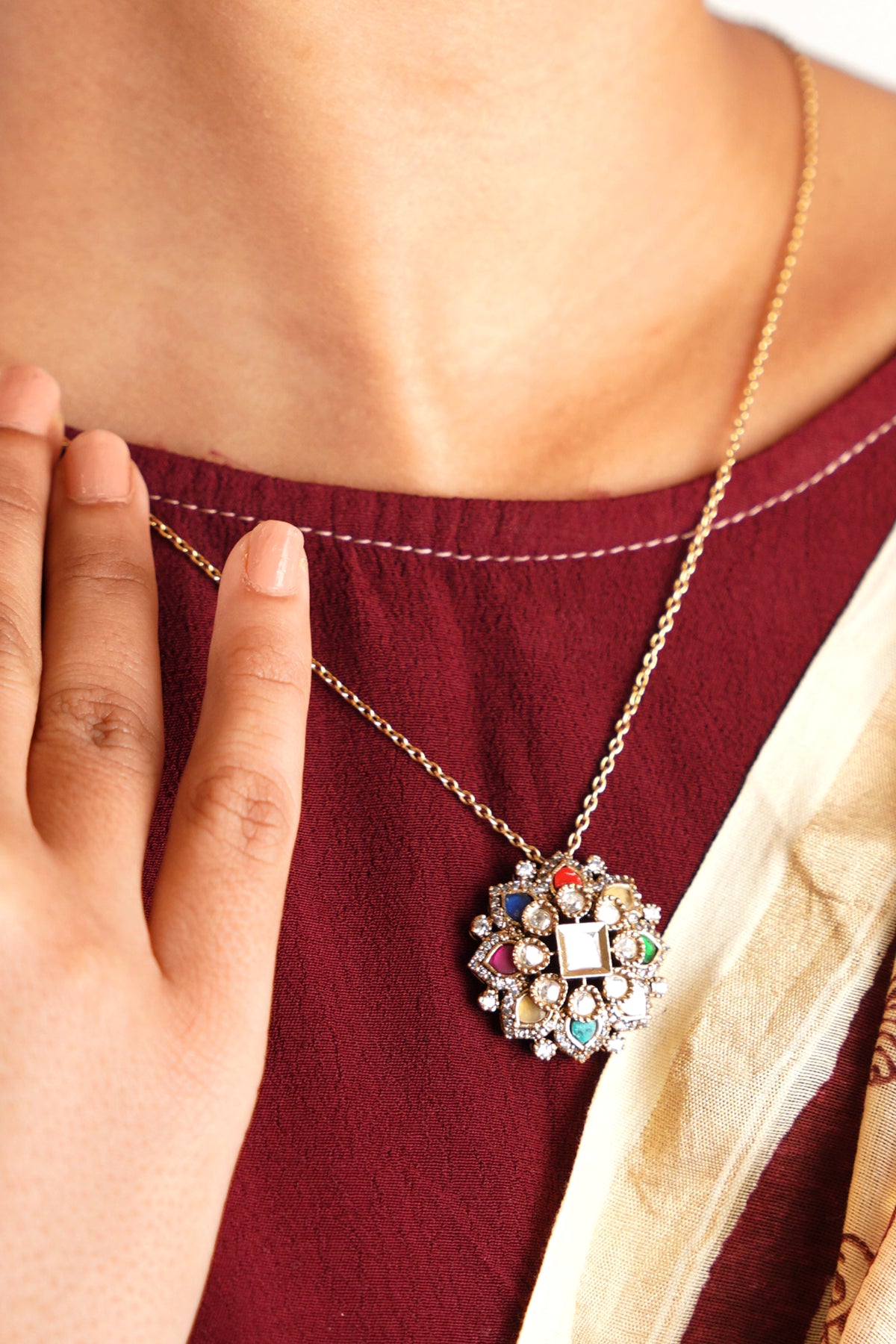 NAVRATNA NECKLACES