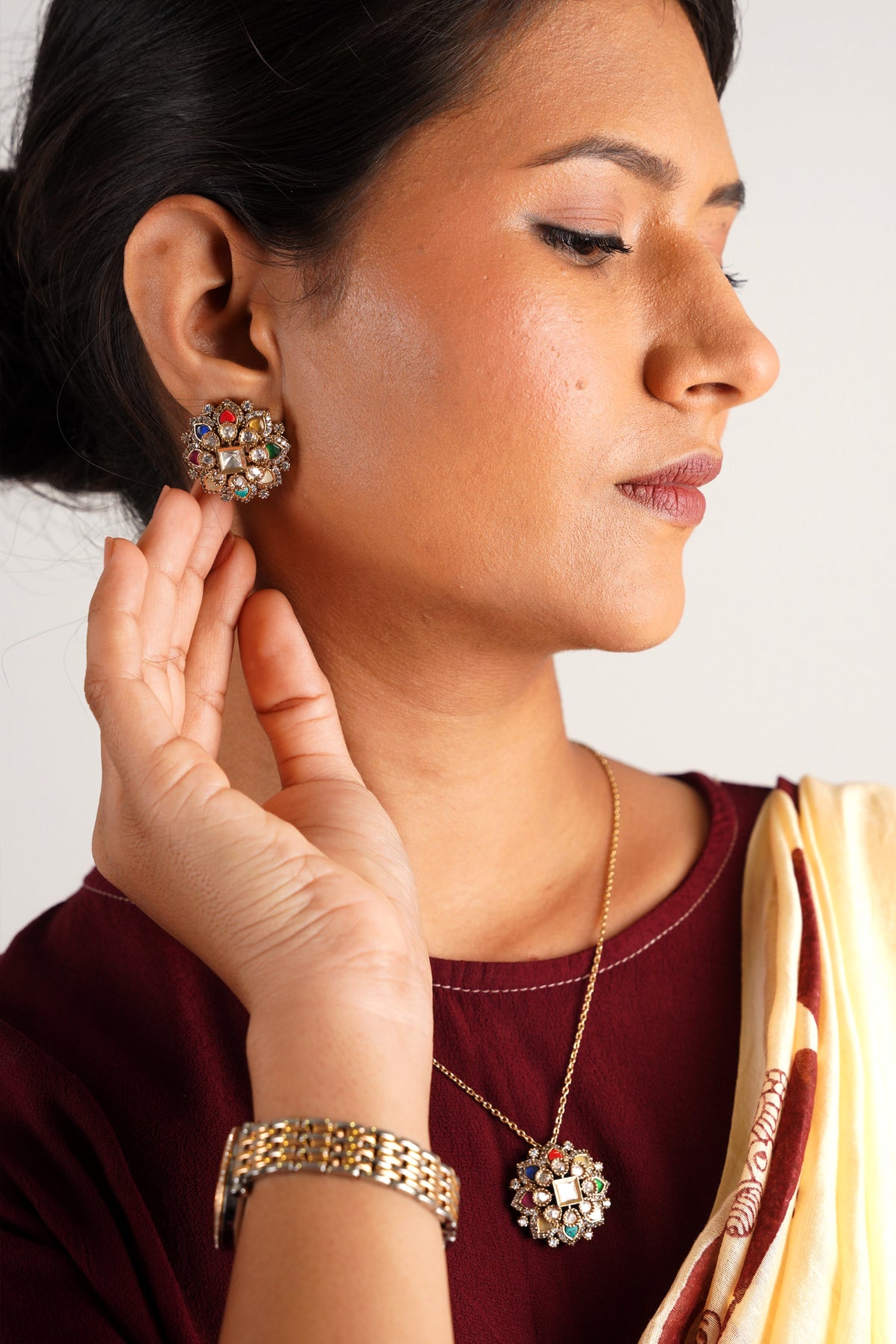 NAVRATNA NECKLACES