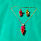 PINK LION NECKLACE