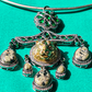 Golden Lion Brass Choker
