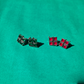 WHISPERING RED STUDS