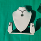 GREEN VELVET NECKLACE