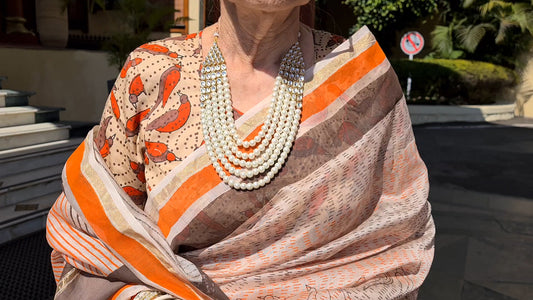 Chanderi Sarees - The Royal Canvas (SINGLE CLICK ON PHOTO FOR ZOOM)