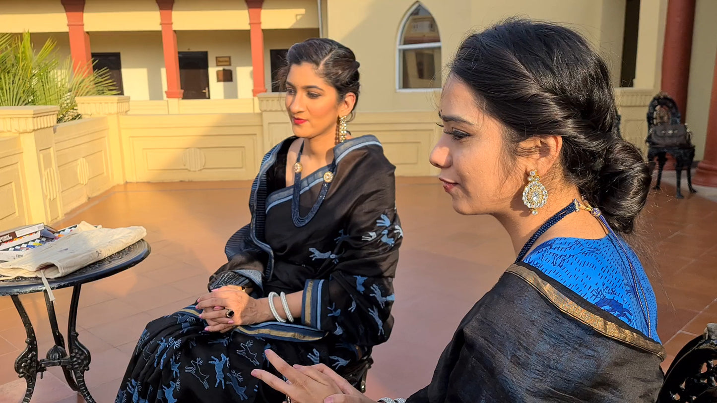 Chanderi Sarees - The Royal Canvas (SINGLE CLICK ON PHOTO FOR ZOOM)