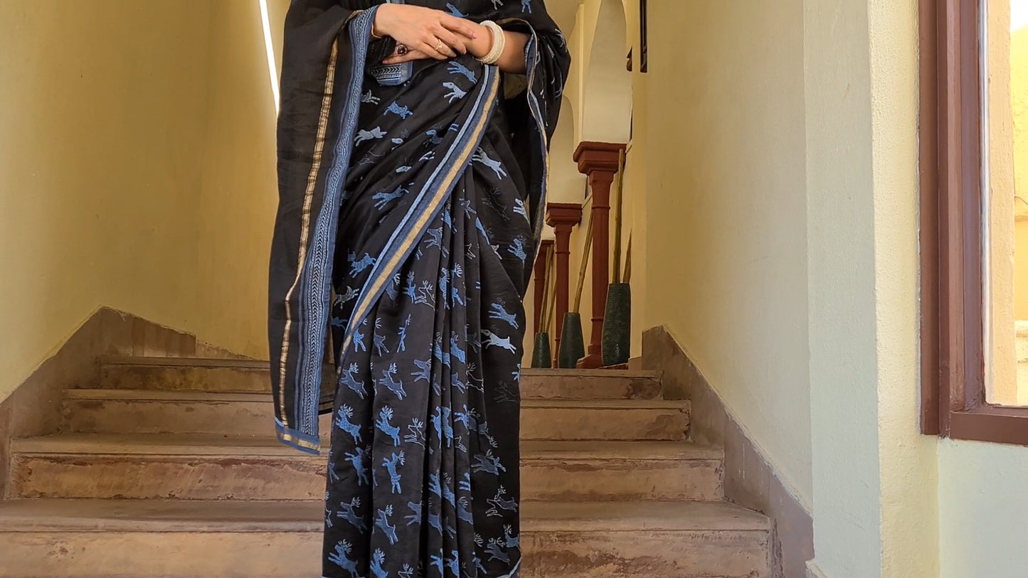 Chanderi Sarees - The Royal Canvas (SINGLE CLICK ON PHOTO FOR ZOOM)