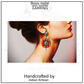 Artisanal Mosaic Earrings