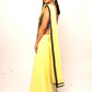 MULMUL ANCHAL : YELLOW & BLACK SAREE