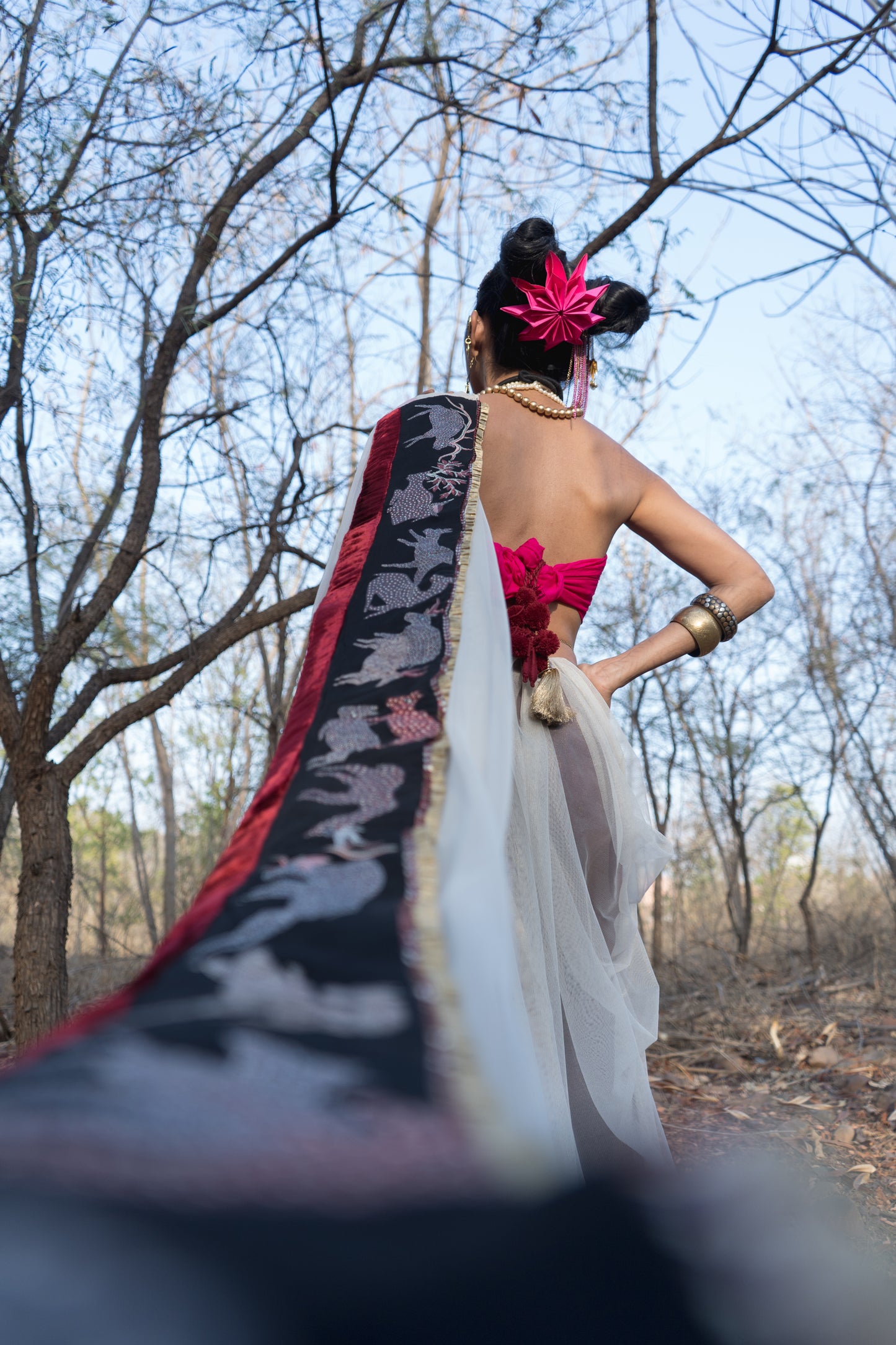Gonds Impression : Handpainted by tribal artits