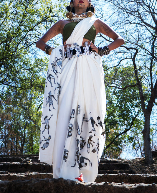 Gonds Impression : Tribal Handpainted
