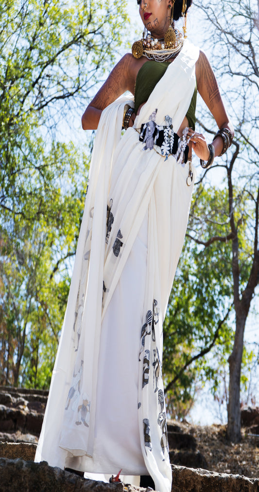 Gonds Impression : Tribal Handpainted