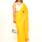 Mulmul Anchal : Yellow Saree