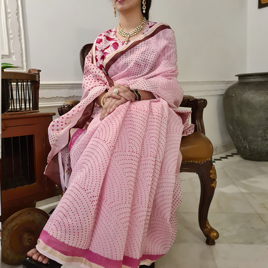 Chanderi - The Royal Canvas (SINGLE CLICK ON PHOTO FOR ZOOM)