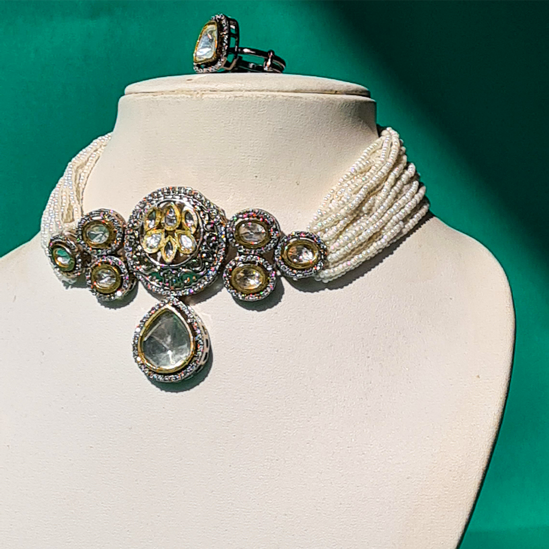 Diamond Dewdrop Choker