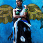 Gonds Impression : Hand Painted by Tribal Gond artist .