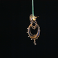 SILVER MOONBEAM HOOPS