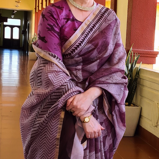 Chanderi Sarees - The Royal Canvas (SINGLE CLICK ON PHOTO FOR ZOOM)