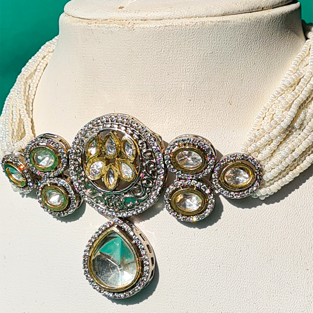 Diamond Dewdrop Choker