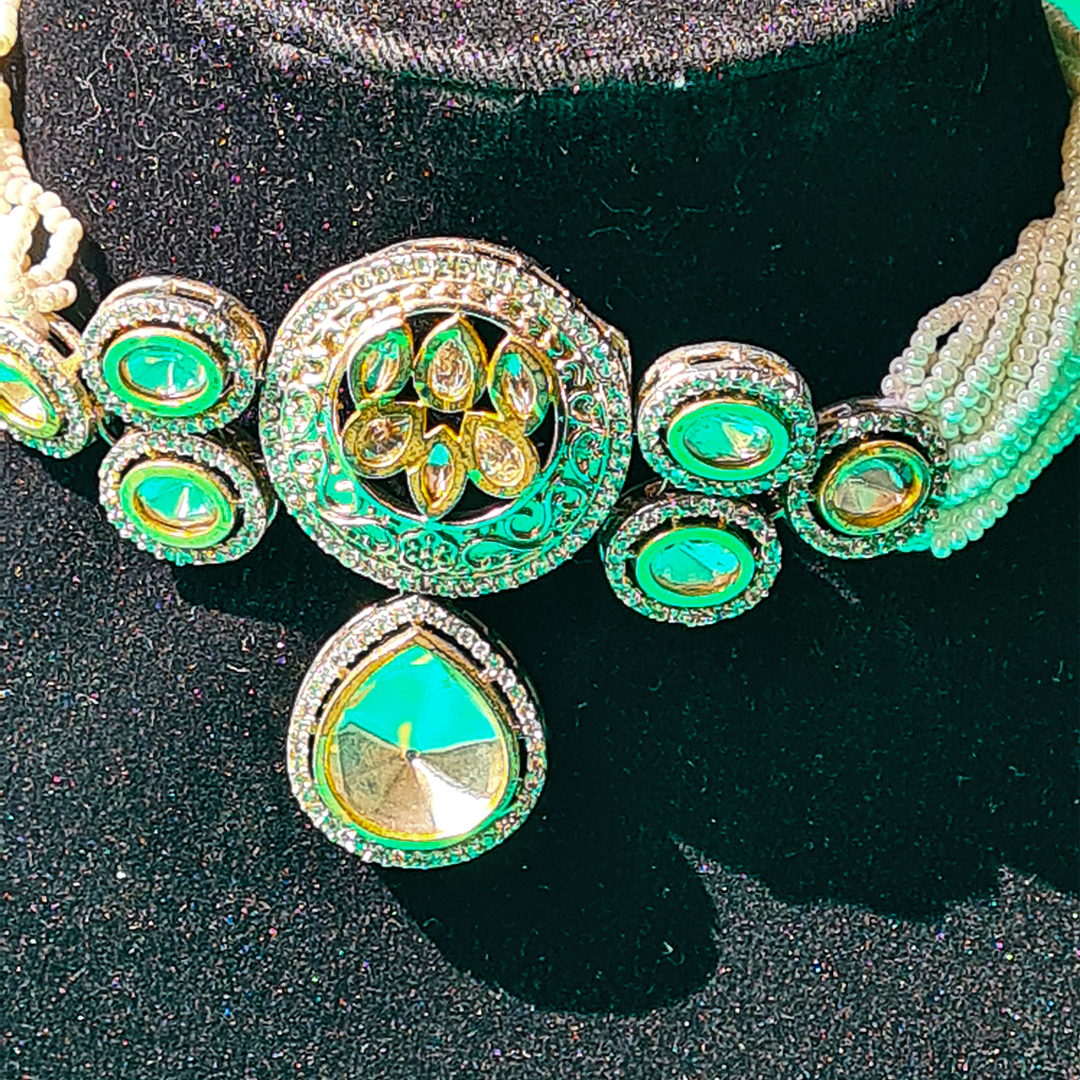 Opaline Whisper Choker