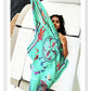 Gonds Impression 2.0 : Designer Silk Scarf (SINGLE CLICK ON PHOTO FOR ZOOM)