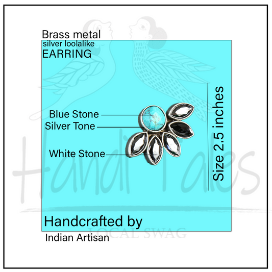 BLUE PETITE STUDS