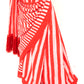 Mulmul Anchal :  SCARLET STRIPES