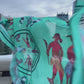 Gonds Impression 2.0 : Designer Silk Scarf (SINGLE CLICK ON PHOTO FOR ZOOM)
