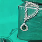 GREEN VELVET NECKLACE