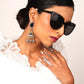 SUNHARI PAKHI EARRINGS